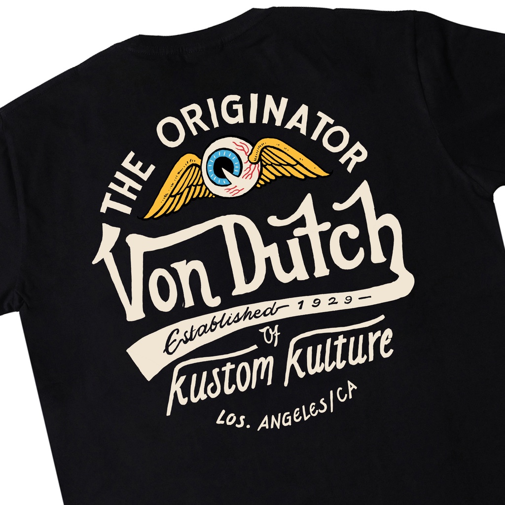 V0n Dutch Tshirt 0620 Black