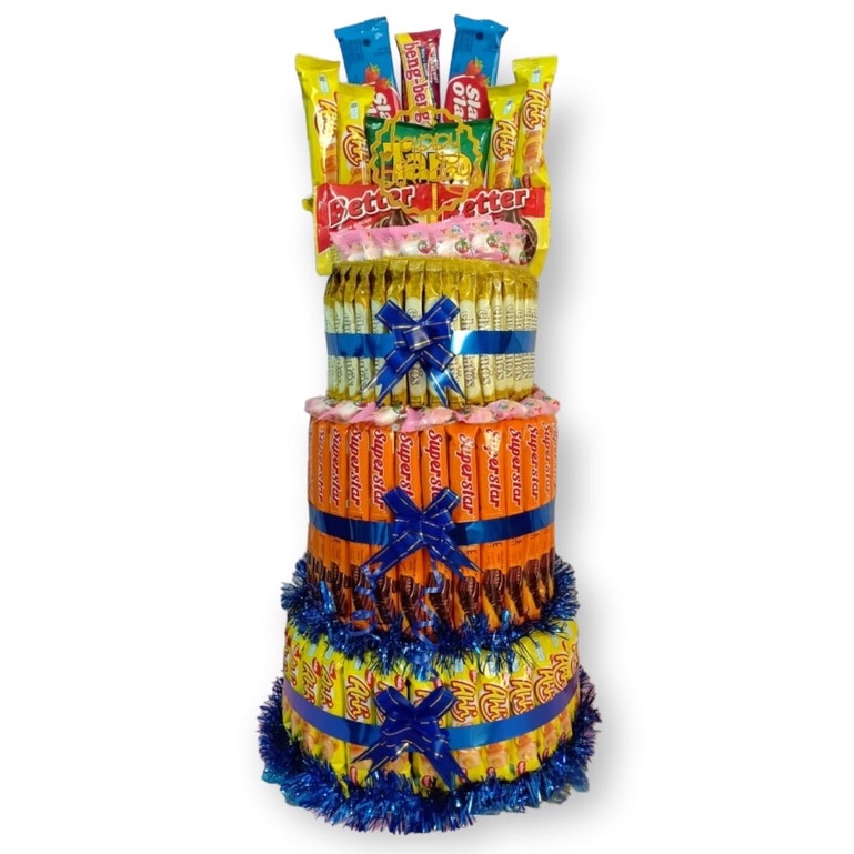 

Snack Tower 3 Susun Kokoh Bisa Custom Suka Suka