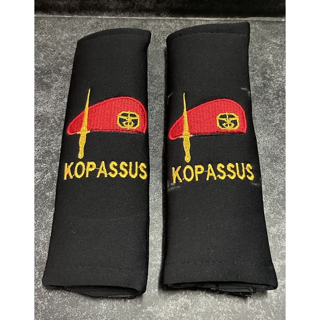 Sarung Seatbelt Kopassus - Cover Seatbelt Kopassus