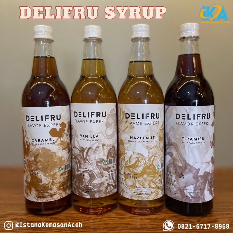 

Syrup Delifru All varian 1Liter