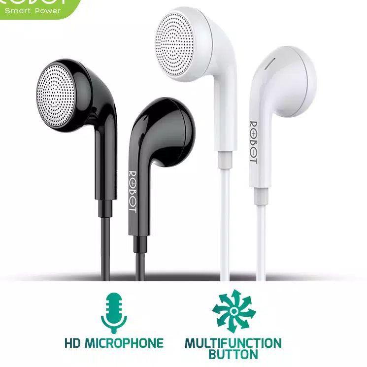 Murah Banget Headset ROBOT RE601 / EARPHONE / ROBOT / MODEL RE601