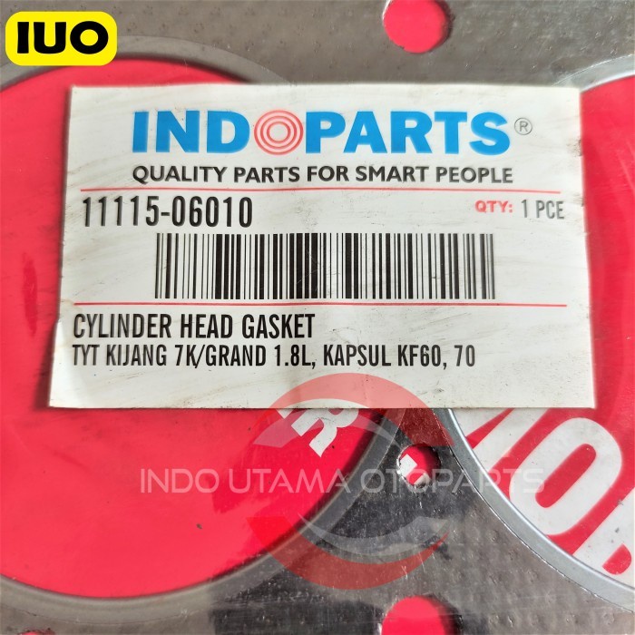 Packing Head Kijang Kapsul 7K Grand Gasket Only INDOPARTS (Graphite)