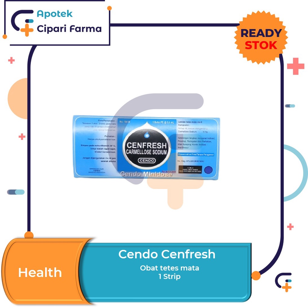 Cendo Cenfresh Obat Tetes Mata Steril | Iritasi Ringan | Mata Kering