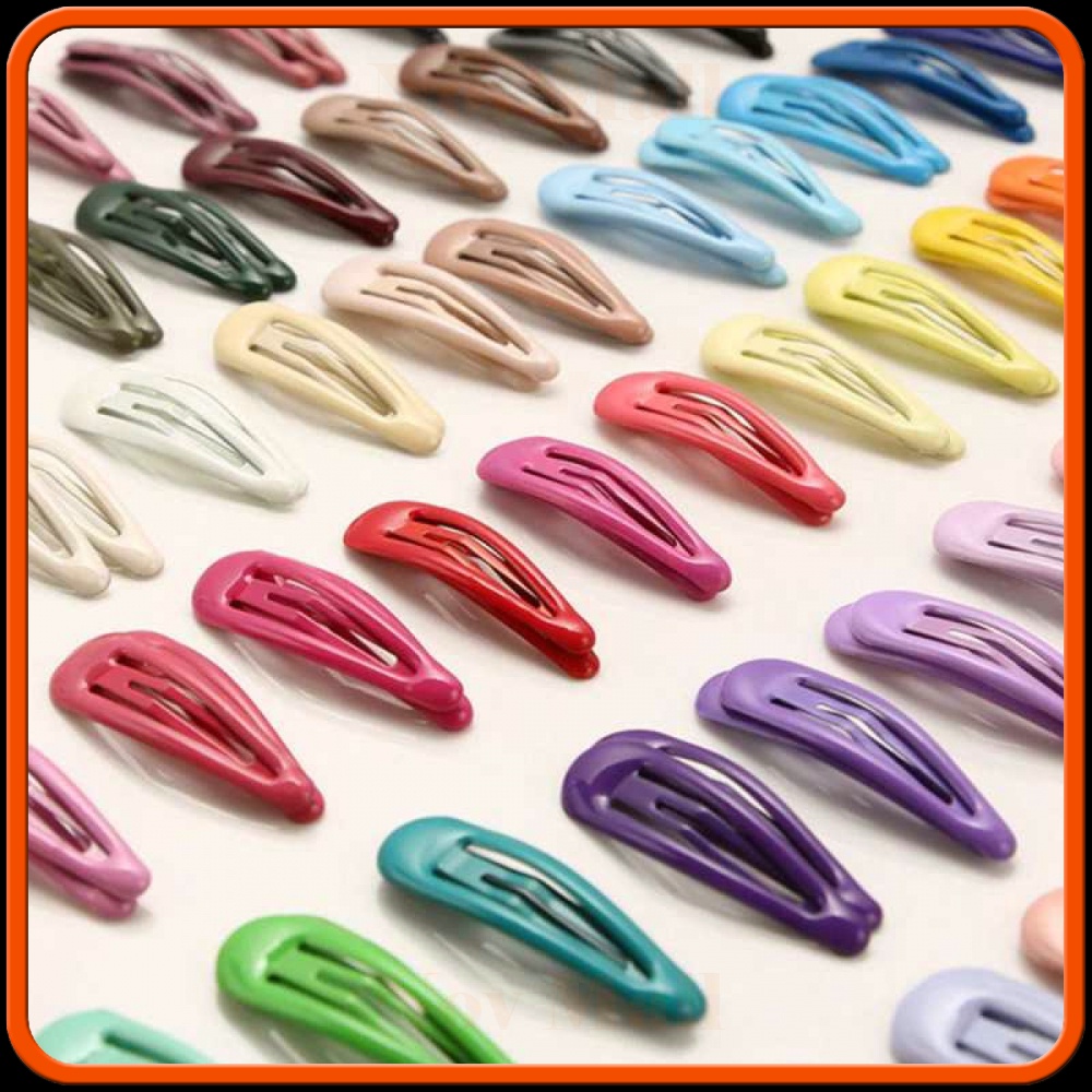 Ikat Jepit Rambut Cute Colorful Hairpins Clip 30 PCS MU435