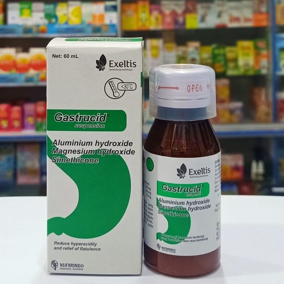 Gastrucid Sirup 60 ml Obat Maag dan Asam Lambung