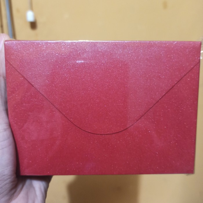 

Eklusif Amplop Mini Amplop A7 Jasmine Red Isi 10 Trendi
