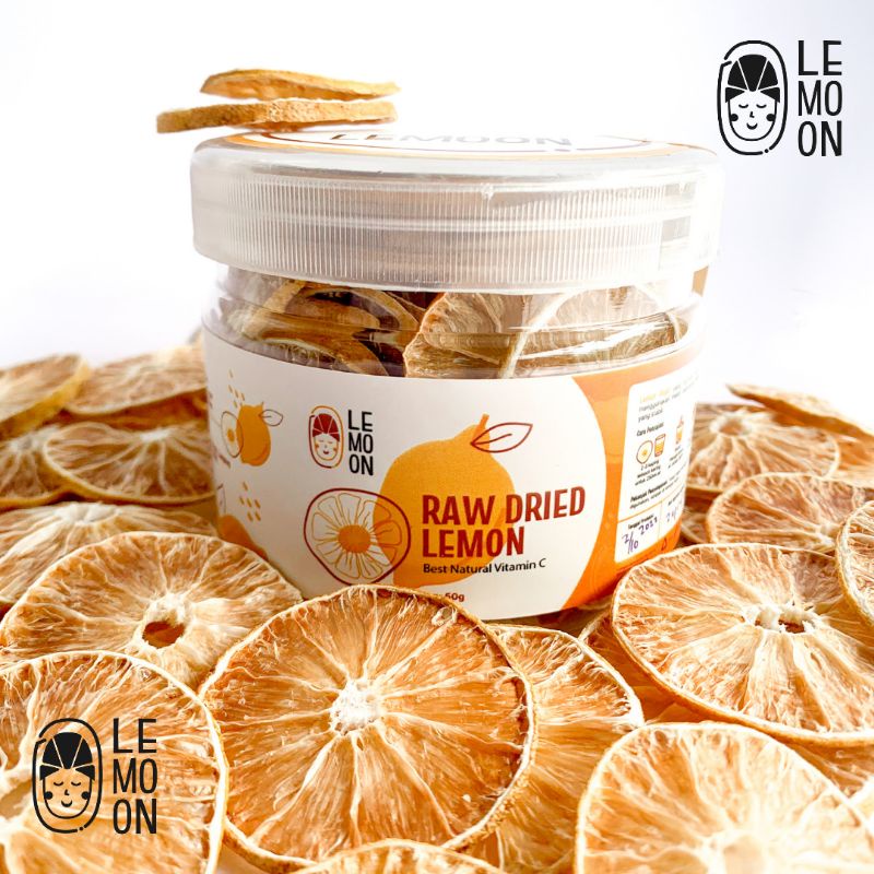 

Dried Lemon/Lemon Kering Lokal Jar Plastik 50 gram