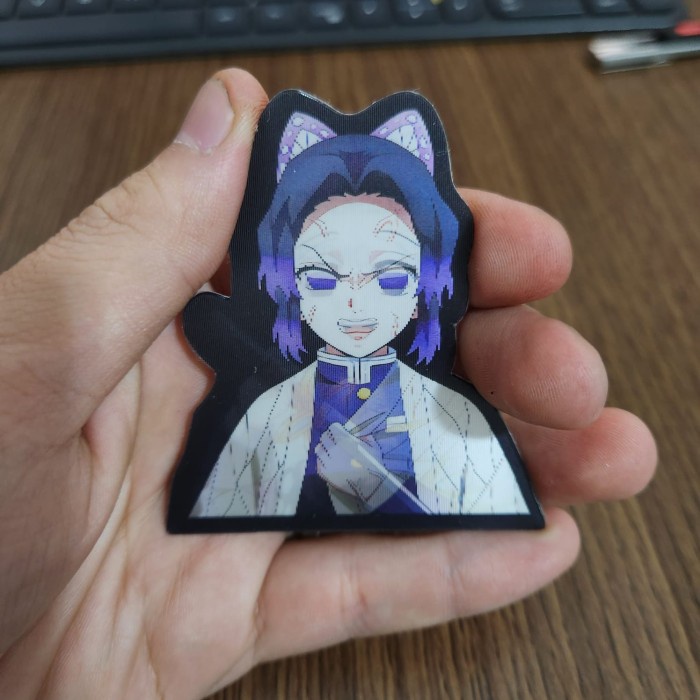 

STIKER 3D MOTION LENTICULAR ANIME - DK0183 - Demon Slayer - Shinobu