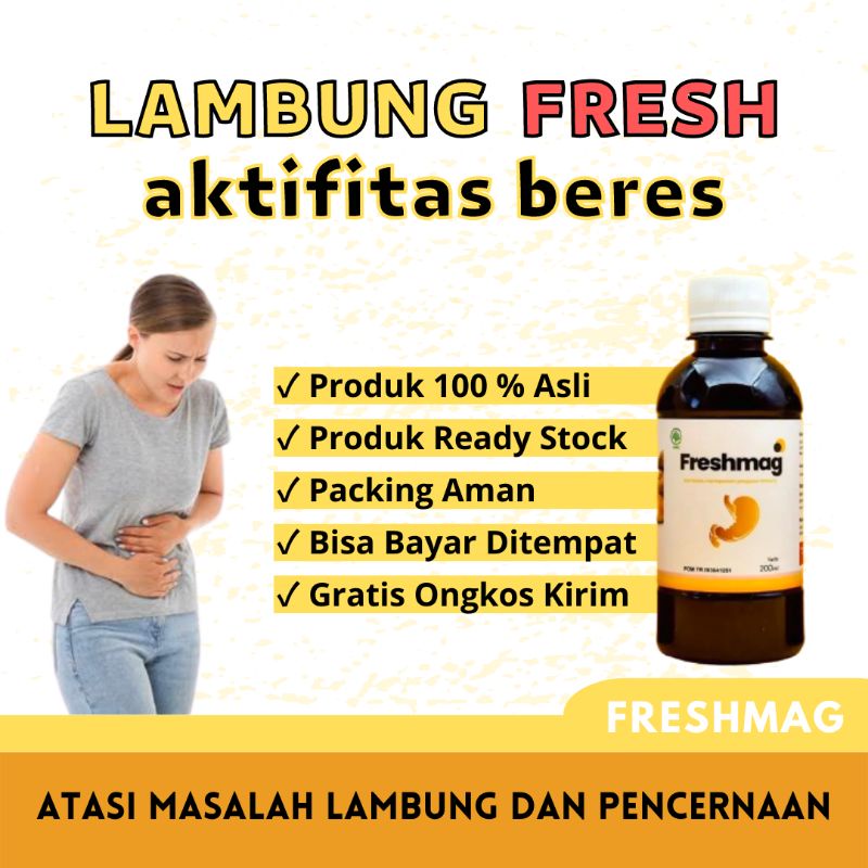 Freshmag Madu Lambung Herbal Ampuh 100 % Original Fresh Magh Madu Lambung