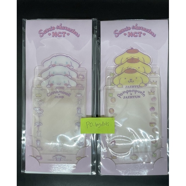 [READY STOCK SEALED] PHOTOCARD SLEEVE SANRIO X NCT PC SLEEVE SET JAEHYUN JENO