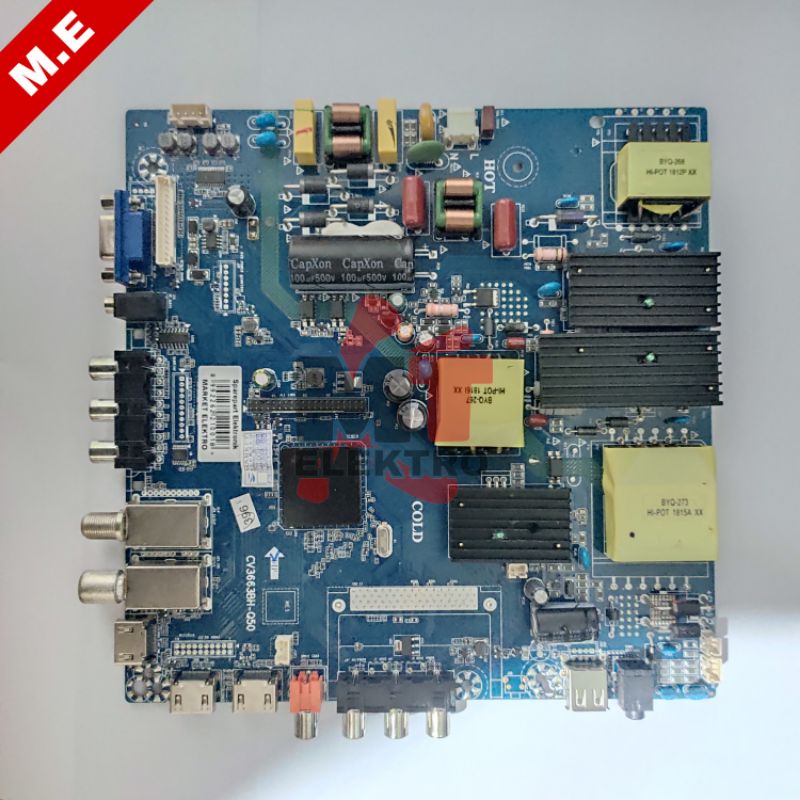 MAINBOARD SINGLE TV LED ORIGINAL POLYTRON PLD50S883