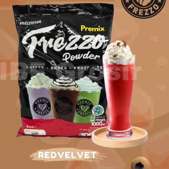 

limited Edition✔️Frezzo Bubuk Minuman Powder drink Thai tea green tea milk tea Redvelvet Taro Bubble gum 1kg Terlaris|RA5