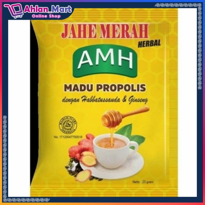 

Jahe Merah Amh Madu Propolis Harga Per Sachet