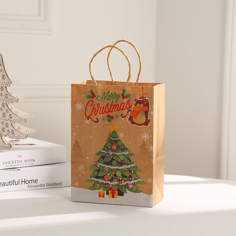 PAPER BAG HADIAH NATAL TAS HAMPERS KADO MERRY CHRISTMAS PB-03 MEDIUM/ LARGE