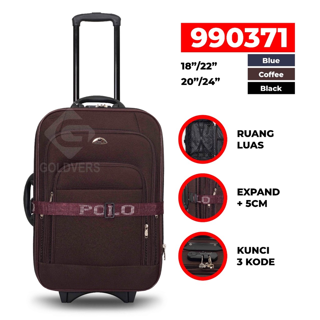 POLO Koper 24 Inch Koper Travel Murah Import Ekspanding