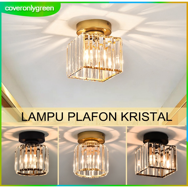 Lampu gantung Lampu langit-langit Lampu Plafon LED Rumah Ruang Tamu Kamar Minimalis Lampu Plafon Ceiling Lamp Lampu Plafon Gantung Kristal ruang tamu kamar tidur Ceiling Light Lampu Hias
