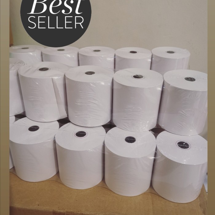 

Kertas Thermal Thermal Paper / Kertas Thermal / Kertas Struk 80 X 80 (Per Box)