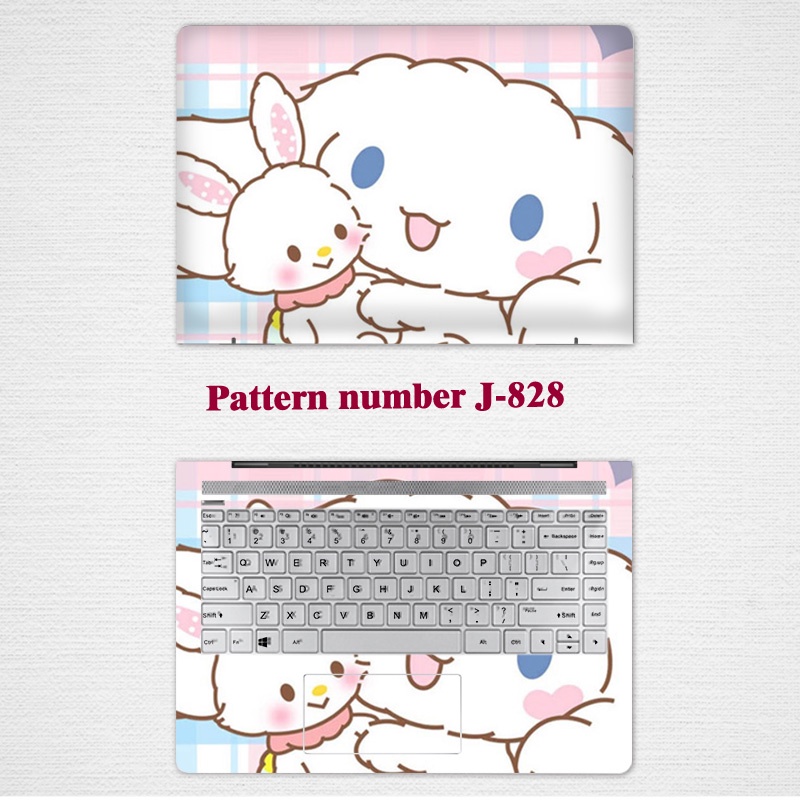 Stiker Film Pelindung Laptop Universal 2 Sisi Bahan Vinyl Tahan Air Dan Gores Untuk 11 / 12 / 13 / 14 / 15 / 17 Inch