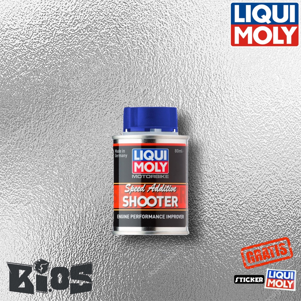 LIQUI MOLY MOTORBIKE SPEED SHOOTER 80ML ADDITIVE MOTOR ORIGINAL 100%