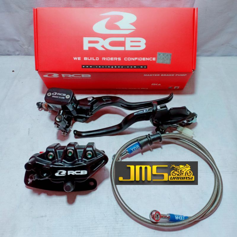 master rem kotak rcb plus handle kopling rcb plus kaliper rcb plus selang tdr 35 inch/90cm silver set paketan satria f150 MX MX king MX new Sonic GTR gsx 150 Vixion R15 ninja r ninja rr ninja 250 R25 beat Mio Vario soul