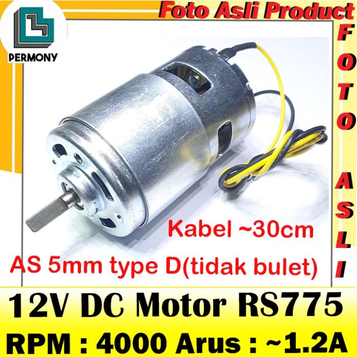 MOTOR DINAMO 775 DC 12V DINAMO775 MOTOR775