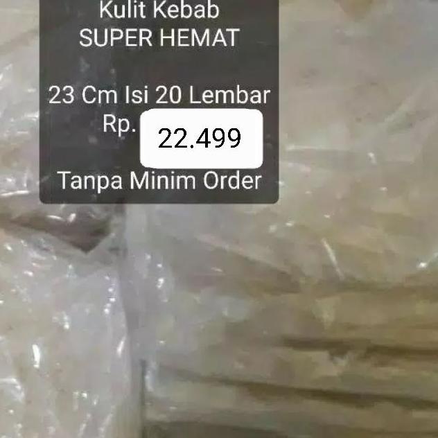 

Kulit Kebab Harga Super Hemat 23 Cm Isi 20 Lembar Tortila Enak Tortilla Top