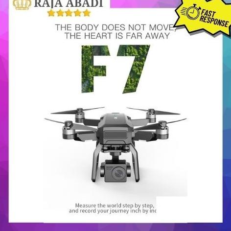 [ Promo ] Sjrc F7 Pro Gps Drone 4K Dual Hd Camera 3 Axis Gimbal - Drone Kamera Dan Aksesoris