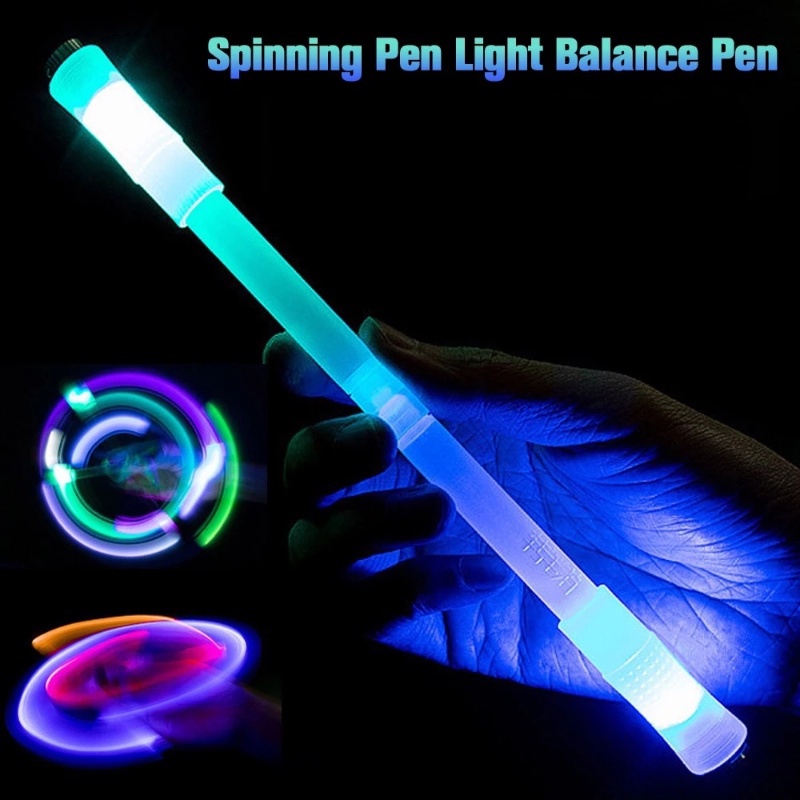 Mainan Pena Balance LED Warna-Warni Anti slip Untuk Anak / Dewasa