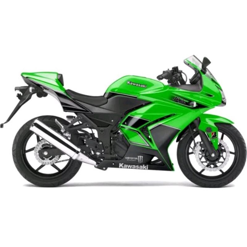 STRIPING NINJA 250 KARBU EDISI ORIGINAL / DECAL STIKER SEMIFULL BODY KAWASAKI NINJA 250 KARBURATOR /