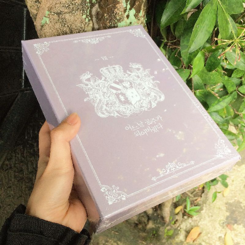 [BOOKED] who made me a princess / suddenly i became a princess vol 7 limited edition full set manhwa book official korea rare