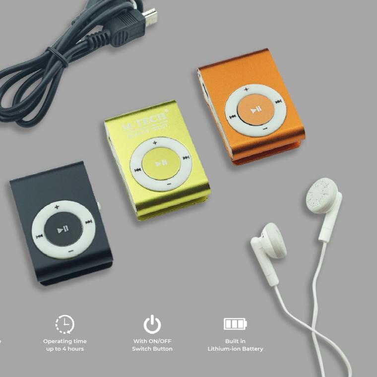 *New* MP3 Player Mini Micro SD Free Headset Dijamin