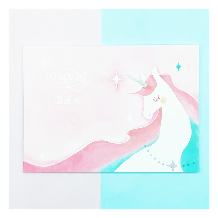 

Buruan Buku Gambar Sketch Book Unicorn V3 Trendi
