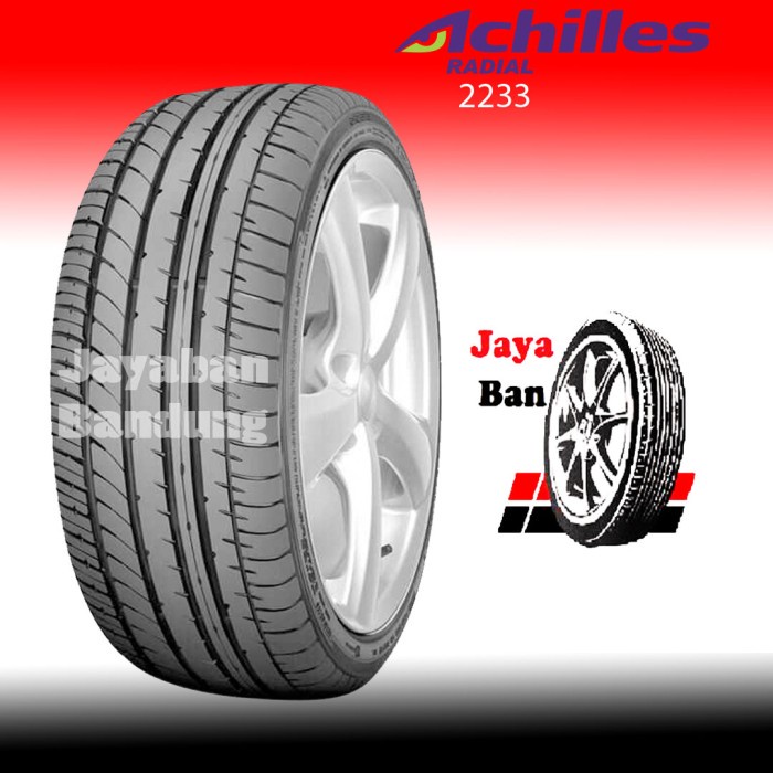 Achilles ATR Sport Ukuran 215/45 R17 Ban Mobil Honda S2000, Mazda 6
