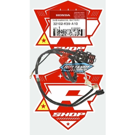 KABEL ACCU /SUB HARNESS ,BATTERY VARIO 150 AHM (32102-K59-A10)