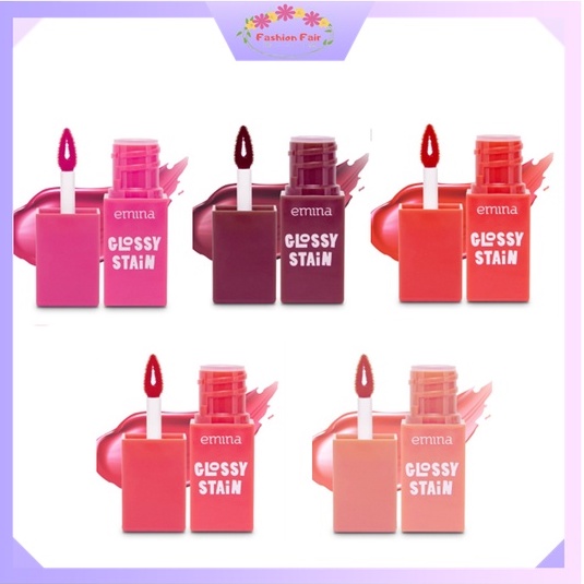 Fashion Fair - Emina Glossy Stain 3g | Emina Lip Tint Gloss 3g