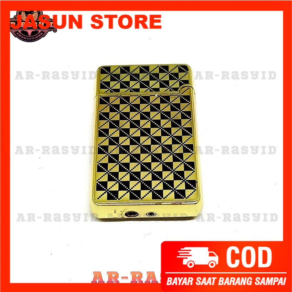 Bisa COD! Korek Api Dupont Api Gas Motif Batik Ornamen 3843