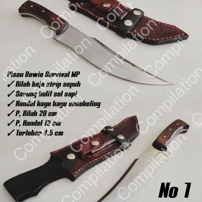 PISAU BOWIE BUSHCRAFT 018 CPTN 1375