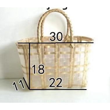 

Promo 7.7 Souvenir Tas Hadiah PVC/Tas Hadiah Pegangan Anyaman