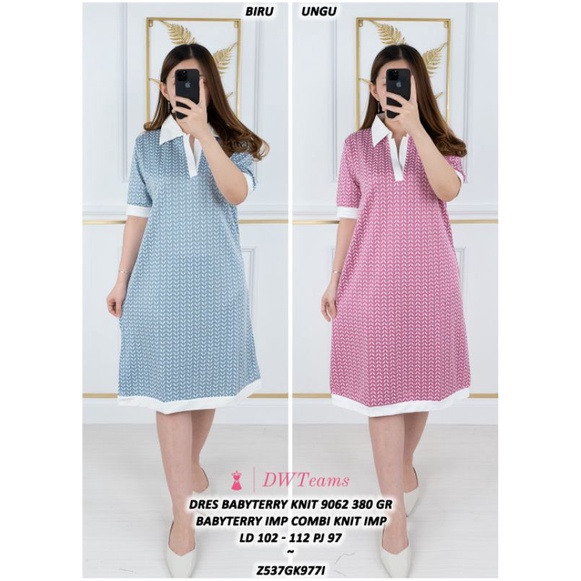 Dress Casual Krah 9062 /ld 102-112