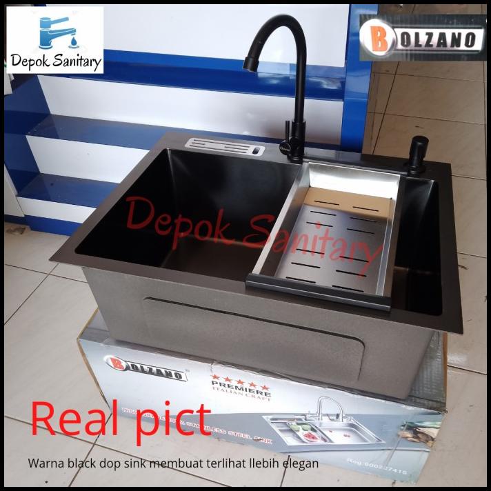 Kitchen Sink Black 6045 Valpra/ Kitchen Sink 6045 Hitam/ Kitchen Sink