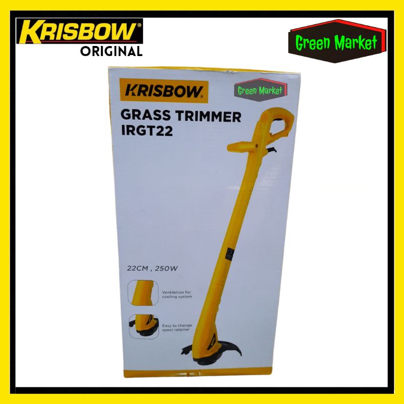 Mesin Potong Rumput Krisbow 250 watt || Grass Trimmer Krisbow