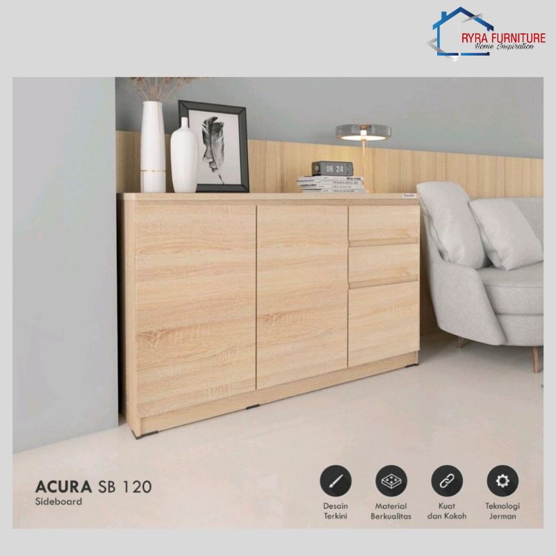 BUFET/SIDEBOARD/LEMARI LACI - ACURA SB 120 - CREATIV