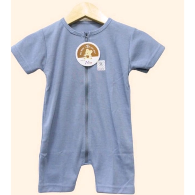 SALE PROMO Romper Bayi 0-6 Bulan Warna Polos Romper Nia Premium