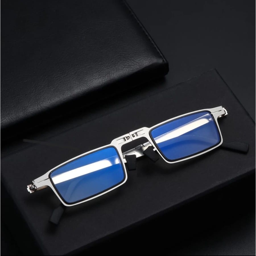 [ BISA COD ]  TELAH HADIR DIINDONESIA // KACAMATA PLUS BACA DAN JALAN - MODEL LIPAT LENSA ANTIRADIAS