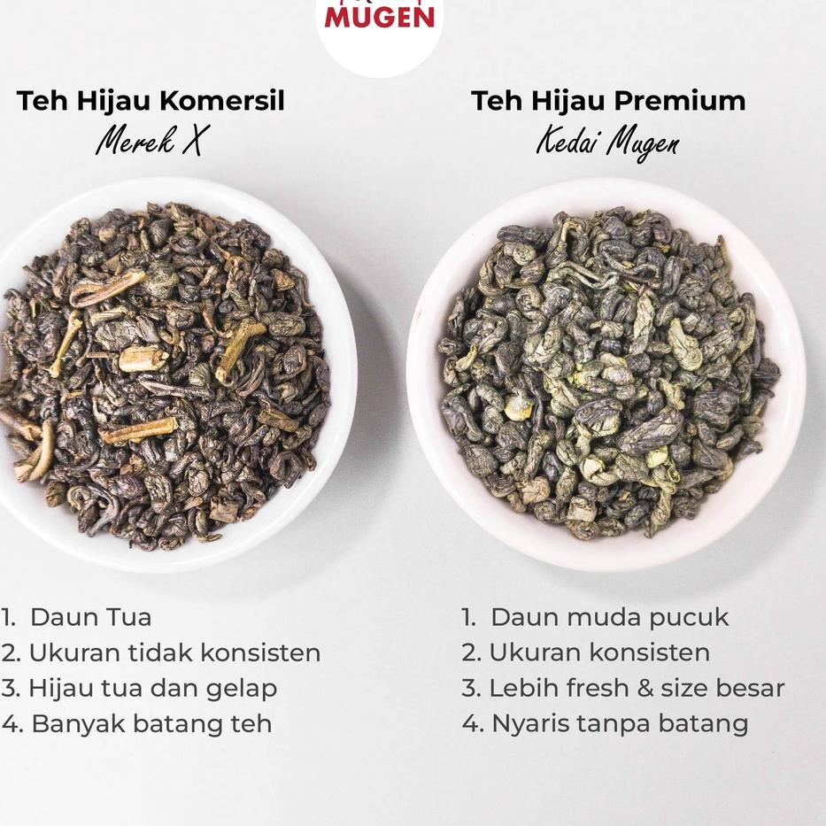 

kodeRr8R2--Green Tea Gun Pearl High Grade | Teh Hijau Diet 100g - Kedai Mugen