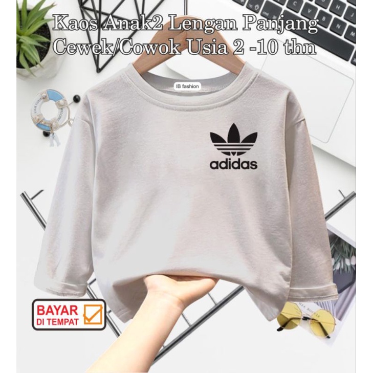((IB))KAOS ANAK UNISEX PANJANG/4D1D4S DIGITAL SABLON