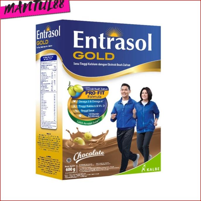 

[ COD ] ENTRASOL GOLD PROFIT CHOCOLATE COKLAT COKELAT 600gr MURAH PRO FIT VIT