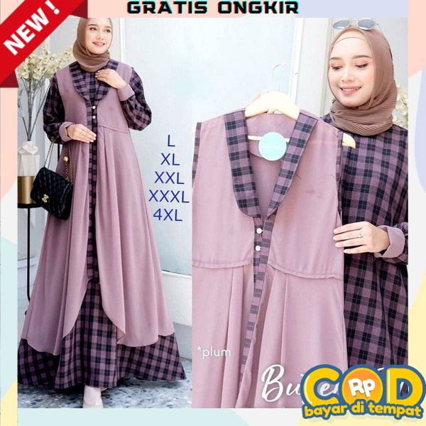 Gamis Lebaran Terlaris Bsju Gsmis Dress Kondangan Pesta Bsju Games Busana Muslim Ghamis Bju Muslimah