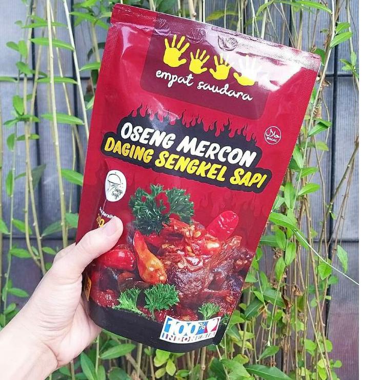 

Bisa COD LEVEL 1 OSENG MERCON DAGING SENGKEL SAPI (200GR) / TIDAK TERLALU PEDAS !!!