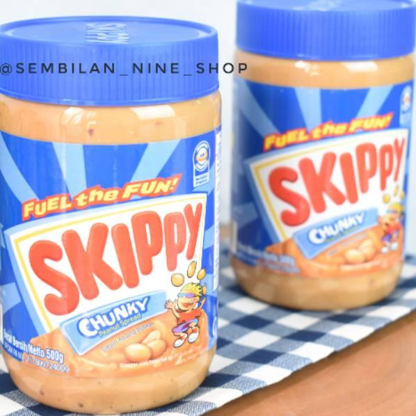 

ID9q4Pe--Skippy Chunky Peanut Spread 500 gram Olesan Kacang Butiran Selai